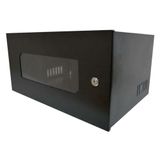 Mini Rack Organizador 19 Polegadas 5u Com Tampa Acrílico Max