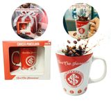 Caneca Xícara Porcelana Reforçada 260ml Café Escudo Emblemas