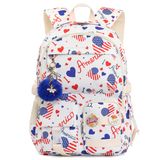 Mochila Hidds Laptop 15,6" School College Travel Bege