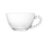 Kit 6 Xícaras Para Café De Cristal Coração 80 Ml - Lyor
