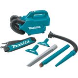 Aspirador De Pó Portátil 500ml Sem Fio 18v Com Mangueira Bicos Sacos Cinto De Ombro Dcl184z Makita