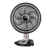 Ventilador De Mesa Mondial Turbo 8 Pás 40 Cm Repelente Pastilha Vtx-40-8p-rp Vent 40cm-220v-preto/prata