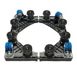 Suporte,carrinho P/lava E Seca,lavadora Brastemp,electrolux