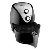 Fritadeira Elétrica Mondial Inox Iv Af-30-i Air Fryer	-220v-preto/inox