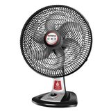Ventilador De Mesa Mondial Turbo Tech Repelente Líquido Vt-rp-03 Vent 40cm Turbo-220v-preto/prata