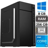 Computador Core I5-2400, Ram 8gb, Ssd 256gb, Gt-h61, Win 10