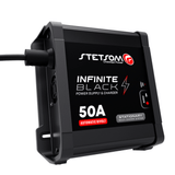 Carregador De Bateria / Fonte Stetsom Infinity Black 50a Digital