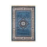 Tapete Para Sala Belga Bruxelas 9 Azul 2,50x3,00m - Edantex