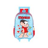 Mochila Com Rodinhas Turma Da Mônica Ic41312 - Azul