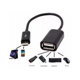 CABO OTG USB FEMEA V8 IT BLUE