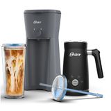Kit Cafeteira Para Café Gelado Oster E Espumador De Leite Elétrico - 127v
