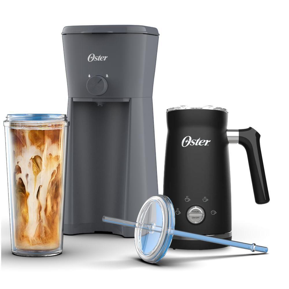Cafeteira Elétrica Oster Cinza/preto 110v - Kitost96