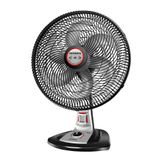 Ventilador De Mesa Mondial Turbo Tech Repelente Pastilha Vt-rp-02 Vent 40cm Turbo-220v-preto/prata