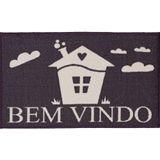 Capacho Antiderrapante Clean 35 Cinza 0,40x0,60m