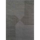 Tapete Para Sala Dixon 06 Preto Cinza 3,00x4,00m - Edantex