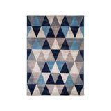 Tapete Para Sala Belga Antuérpia 6 Azul Bege 2,50x3,80m