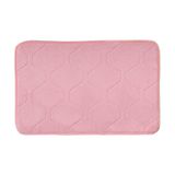 Tapete De Banheiro Touch 04 Rosa 0,60x0,80m - Edantex