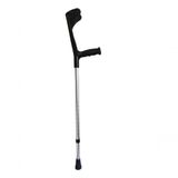 Muleta Canadense Regulável Alo Até 130kg - Unidade Preto - Mc: 92cm A 112cm