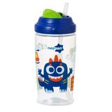 Copo Neopan Com Canudo Retrátil 24+ Meses Azul 360ml
