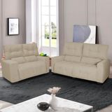 Conjunto Sofá 3 E 2 Lugares Le Mans Hellen