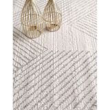 Tapete Para Sala Dixon 03 Bege Cinza 2,50x3,00m - Edantex