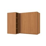 Armário Aéreo P/ Cozinha Canto Reto Ciela R647 C/ 1 Porta 98cm Canela - Kappesberg