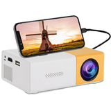 Projetor Led Portátil Wifi 1080p Com Conexão Sem Fio