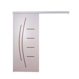 Porta De Correr Branco Prime Frisada Smille 210x90