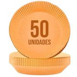 Forro De Papel Antiaderente Para Airfryer 50 Unidades