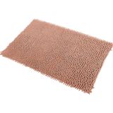 4 Tapetes Bolinha Antiderrapante Macio Para Banheiro Rosê