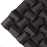 Espuma Acustica Reduz Ruido Cinza 50x50x6 Ambientes Internos