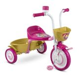Triciclo Princesas Rosa Infantil - Nathor