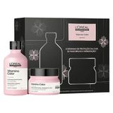 Kit L&#39;oréal Vitamino Color Shampoo 300ml + Máscara 250g