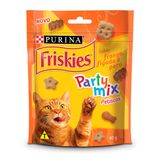 Petisco Party Mix para Gato Purina Friskies Frango, Fígado e Peru 40g
