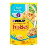 Ração Úmida para Gato Purina Friskies Peixe Branco com Molho Sachê 85g