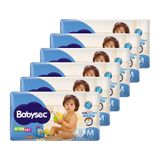 Fralda Descartável Babysec Galinha Pintadinha Ultra Mega Tamanho M - 6 Pacotes com 38 Tiras