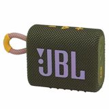 Caixa De Som Jbl Go 3 Bluetooth - Verde / Roxo