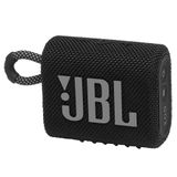 Caixa De Som Portátil Jbl Go 3 Bluetooth 5.1, Usb Type C, A Prova D&#39;água - Preto