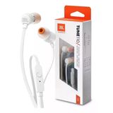 Fone De Ouvido Jbl Tune T110 / Com Fio - Branco