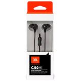 Fone De Ouvido Jbl In Ear, Preto - Jblc50hiblk