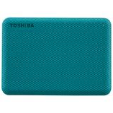 Hd Externo Toshiba 4tb Canvio Advance+ 2.5" Hdtca40xgccb - Verde