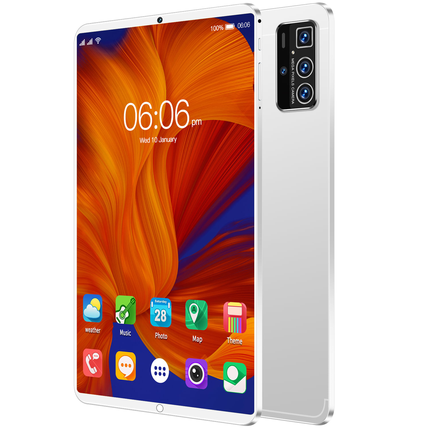 14 Pro Tablet Smart - Tela De 10 Polegadas Com 8 Gb De Ram E 256