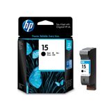 Cartucho Hp 15 Preto C6615dl C6615d Hp Cx 1 Un 25ml Original