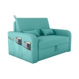 Sofá Cama 2 Lugares Com Bau 1,40 Mts Day Matrix Verde