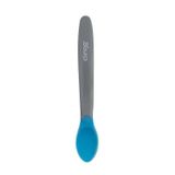 Colher Silicone Ergonômica Termosensível Azul - Clingo