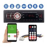 Som Automotivo Mp3 Player Blueth Usb Sd 100w Controle Remoto