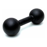 Peso Halter Para Musculação 1Kg Preto Ferro