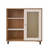 Buffet Charlotte 1 Porta Cinamomo/off White
