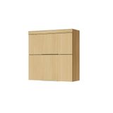 Armário Aéreo 80cm 2 Portas 100 Mdf Marquesa Nesher