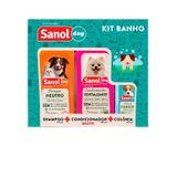 Kit Banho Sanol (Shampoo,Condicionador E Colonia)